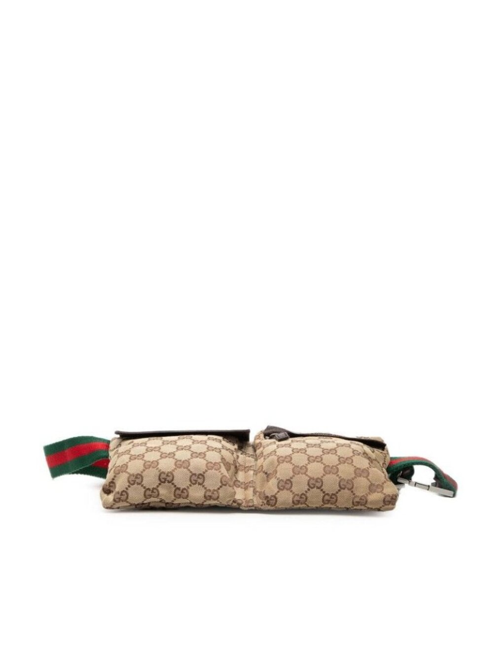 Gucci GG Canvas Waist Bag Beige Brown - Picture 3 of 8